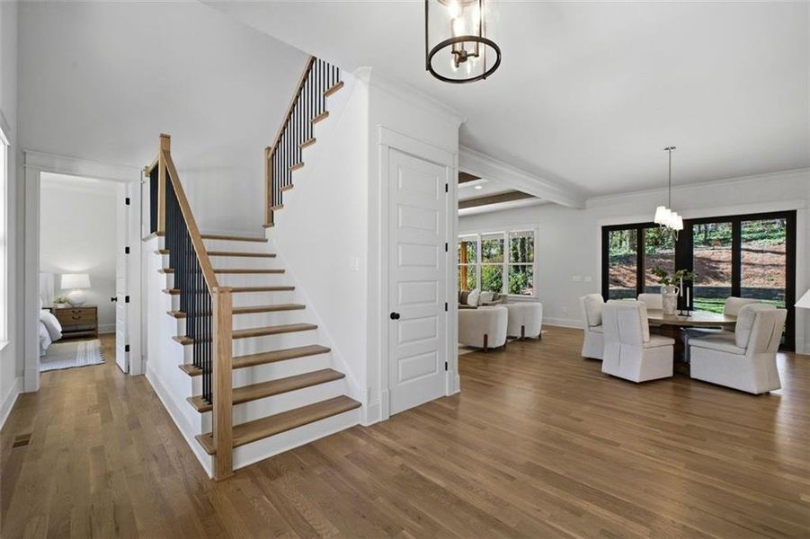 Spacious, unfurnished interior of a new home in , Marietta (Image 51).