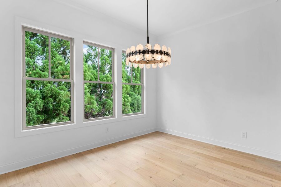 Spacious, unfurnished interior of a new home in Overlook at Gin Property, Senoia (Image 15).