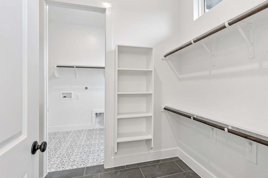 Furnished interior view inside a new home in Village at Three Oaks, Seguin (Image 30). Furnished interior view inside a new home in Village at Three Oaks, Seguin (Image 30).