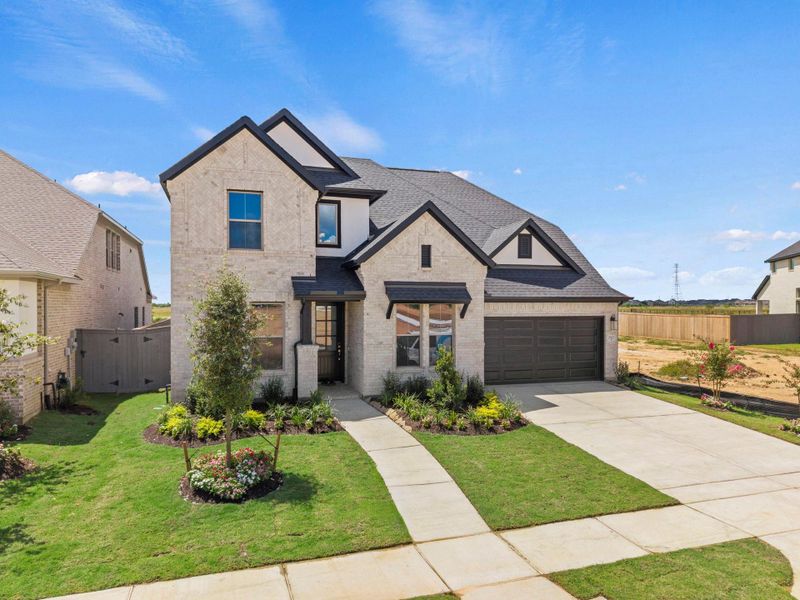 Front exterior of a new home in Jubilee, Hockley, TX, highlighting curb appeal (Image 21).