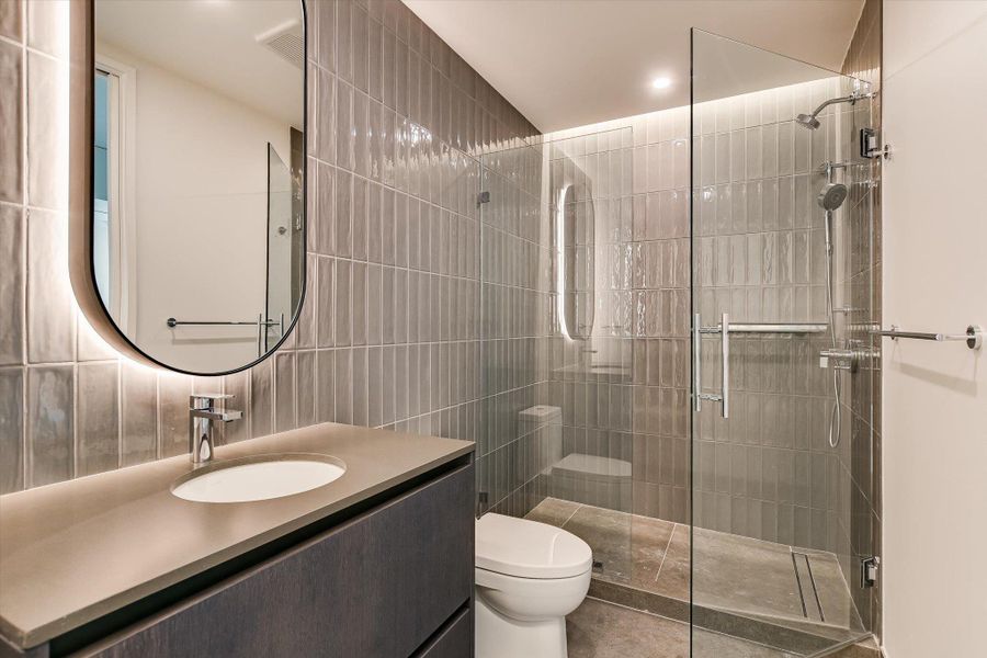 Furnished interior view inside a new home in The Modern Austin Residences, Austin (Image 13).