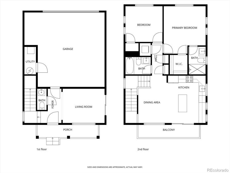 2D floor plan layout of this home in , Commerce City, CO (Image 7).
