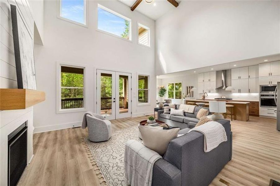 Furnished interior view inside a new home in , Jefferson (Image 13).