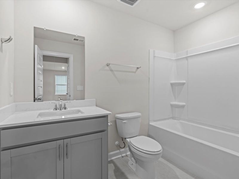 Furnished interior view inside a new home in Cedar Shoals – Heritage Collection, Piedmont (Image 8).