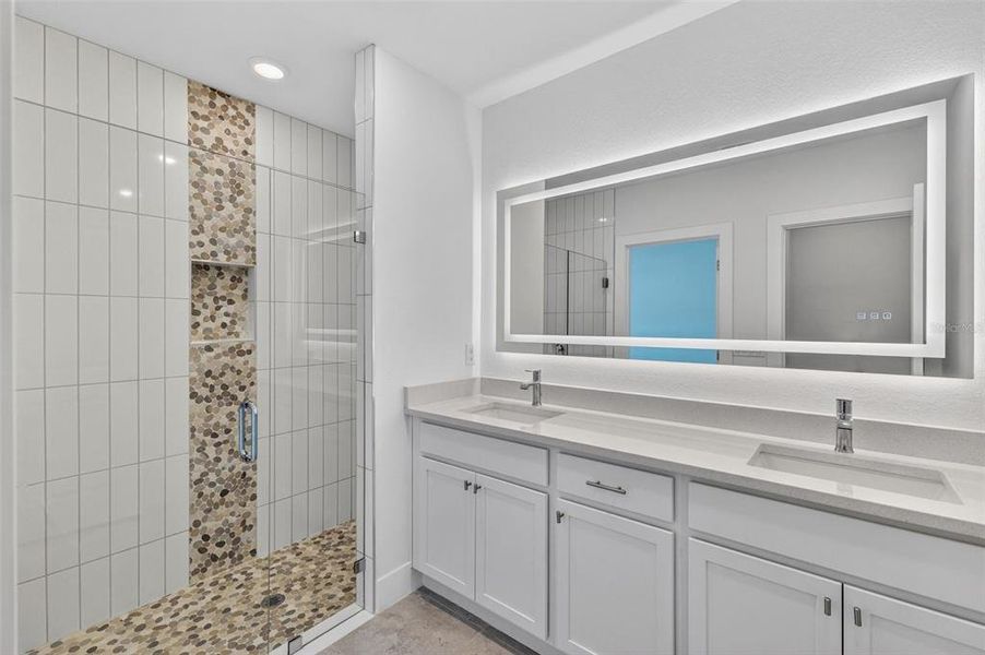 Furnished interior view inside a new home in , Port Charlotte (Image 13).