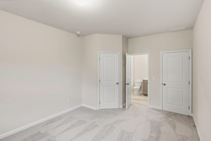 Representative unfurnished interior of a home built from the Clayton by Piedmont Residential in Hampton Ridge, Jefferson (Image 21).