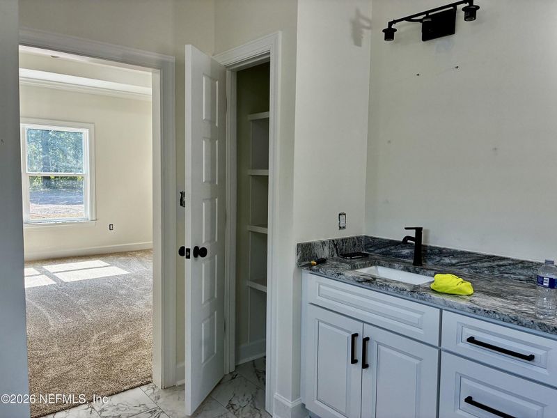 In-progress construction of a new home in , Glen St. Mary, FL (Image 13).