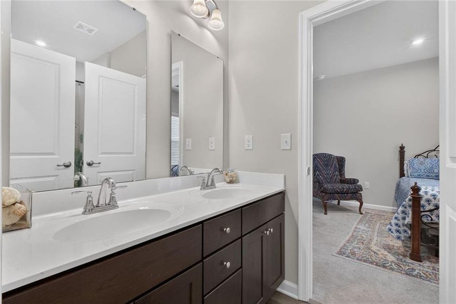 Furnished interior view inside a new home in , McDonough (Image 17).
