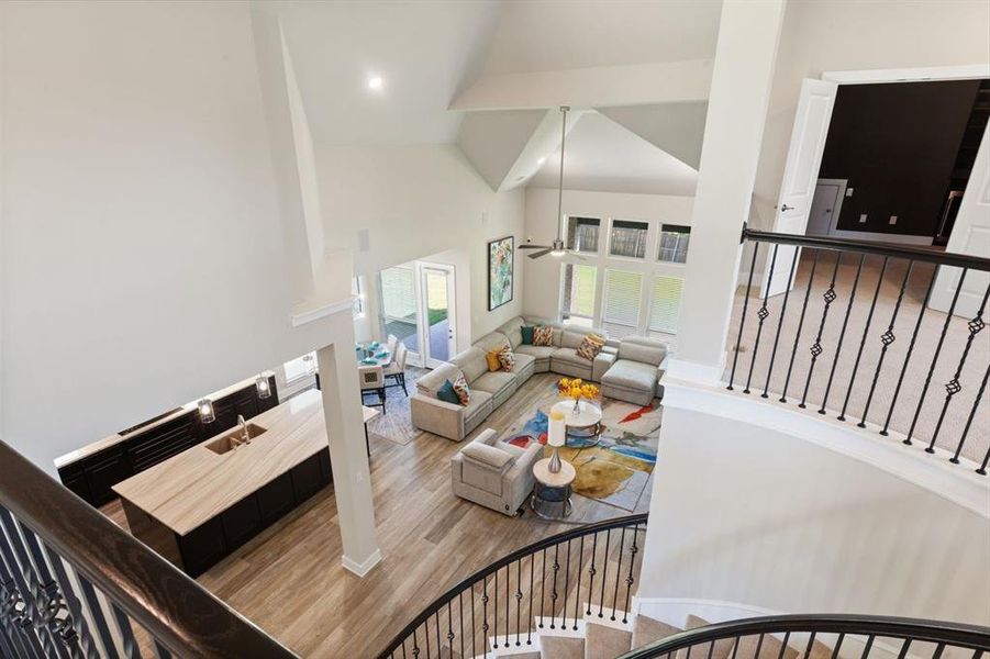 Furnished interior view inside a new home in , Cedar Hill (Image 32). Furnished interior view inside a new home in , Cedar Hill (Image 32).