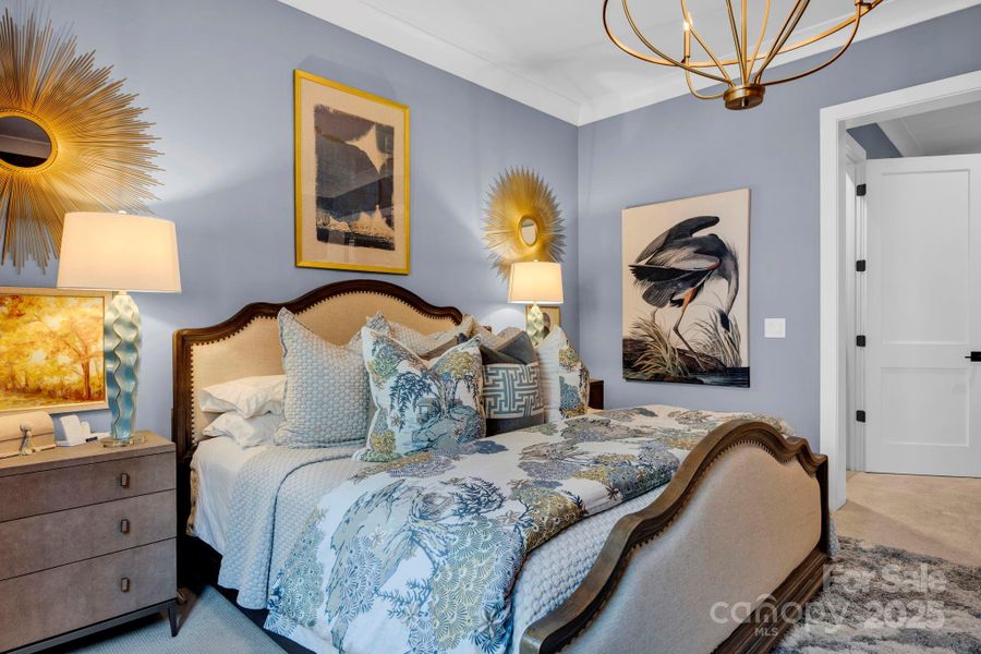 Furnished interior view inside a new home in , Davidson (Image 9).