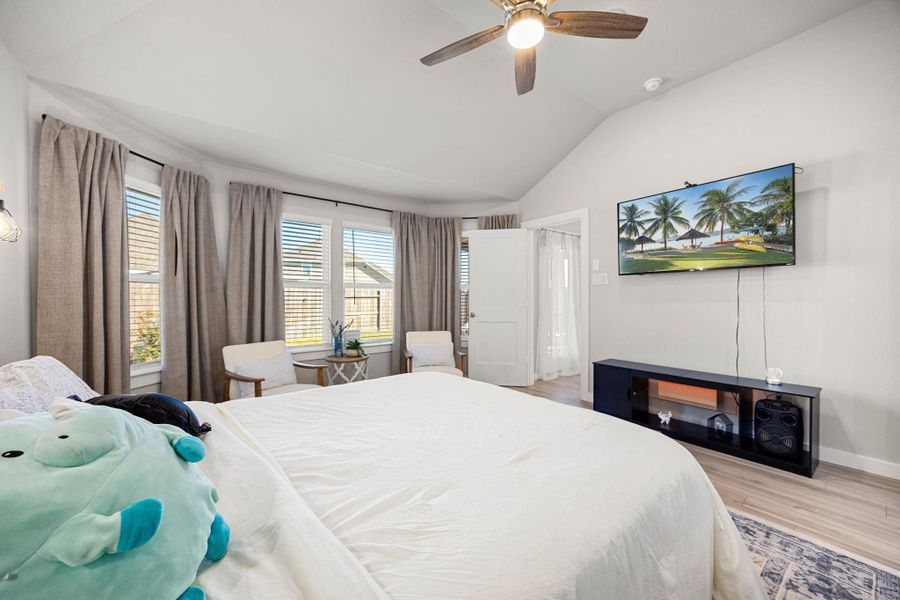 Furnished interior view inside a new home in Marvida, Cypress (Image 14).