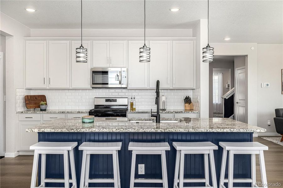 Furnished interior view inside a new home in , Aurora (Image 4).