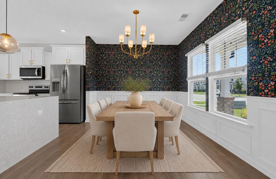 Furnished interior view inside a new home in North Creek at Nexton, Summerville (Image 17). Furnished interior view inside a new home in North Creek at Nexton, Summerville (Image 17).