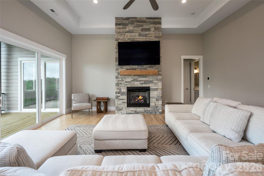 Furnished interior view inside a new home in , Alexander (Image 11).