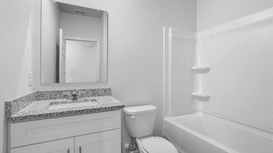 Furnished interior view inside a new home in Highland Hills, Graniteville (Image 11). Furnished interior view inside a new home in Highland Hills, Graniteville (Image 11).