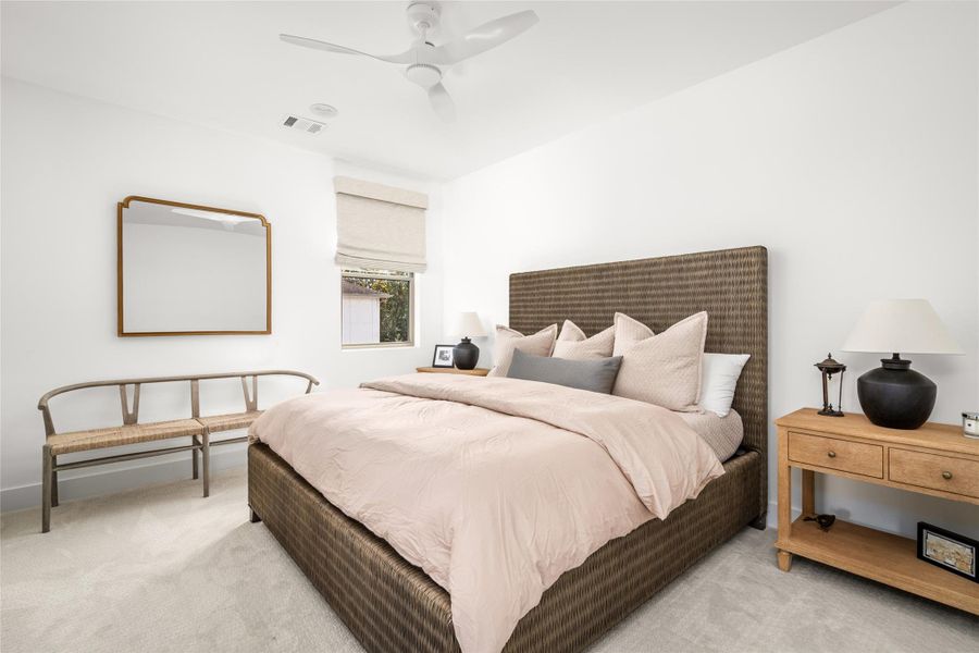 Furnished interior view inside a new home in , Houston (Image 35). Furnished interior view inside a new home in , Houston (Image 35).