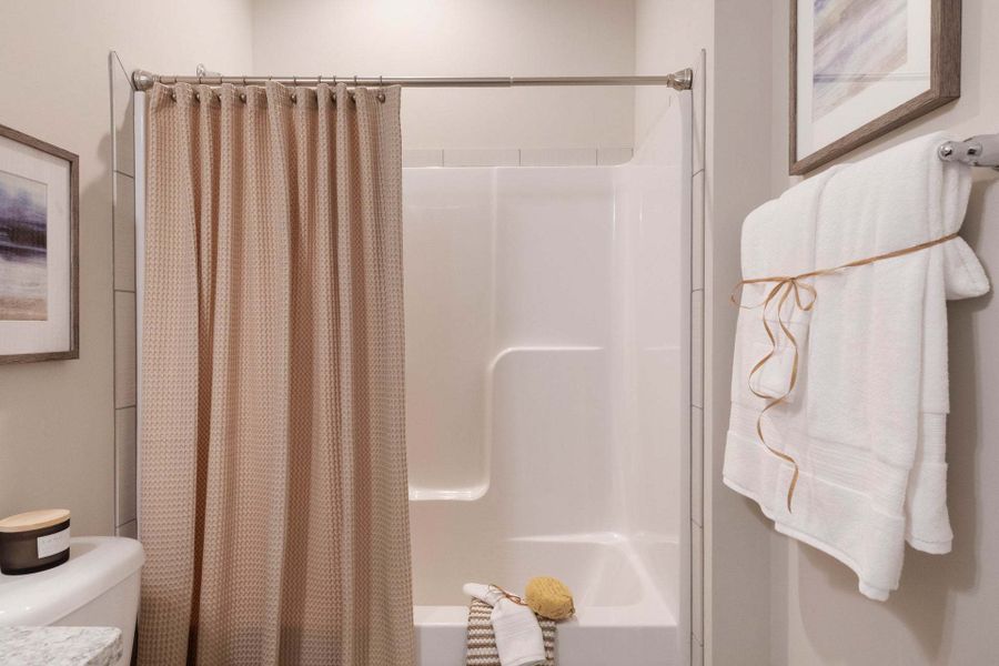 Representative furnished interior of a home built from the Carver by Caviness & Cates Communities in Maggie Way, Wendell (Image 135).