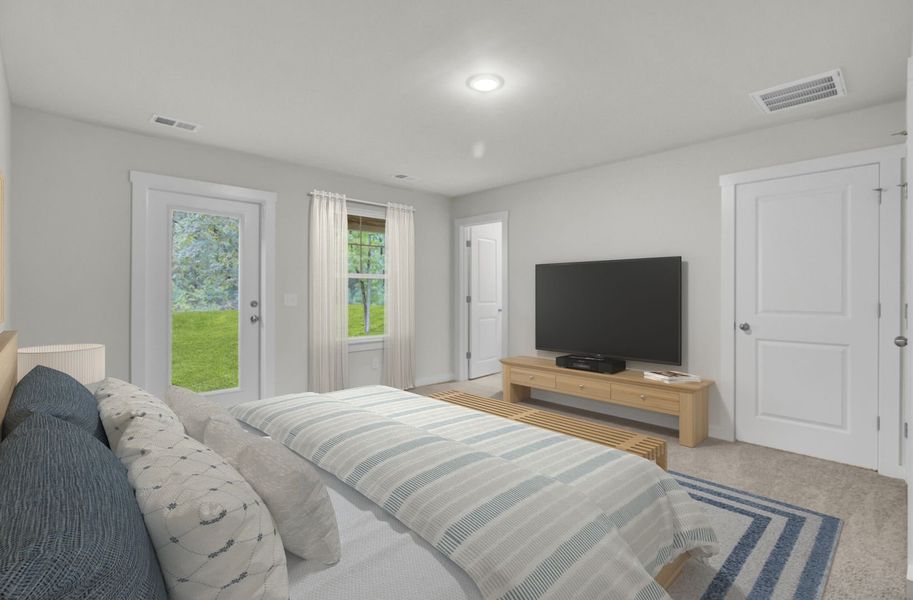 Lower Level Bedroom Suite