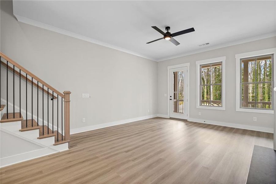 Spacious, unfurnished interior of a new home in , Kennesaw (Image 13).