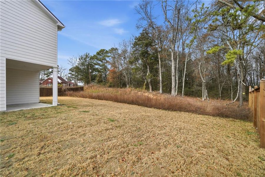 Exterior details and patio area of a home in , Cartersville (Image 23).
