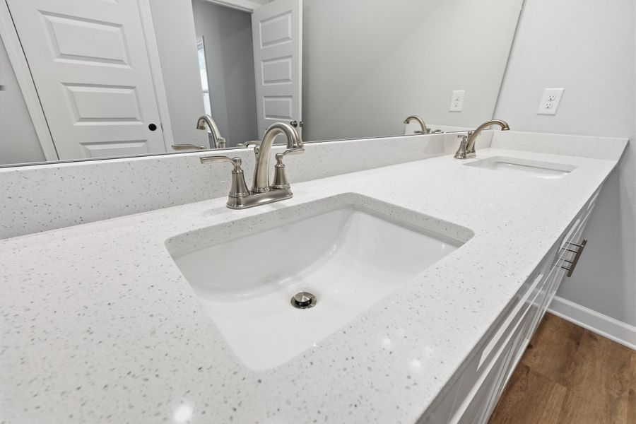 Close-up of interior finishes inside a home in Live Oak Cottages, Freeport (Image 16).