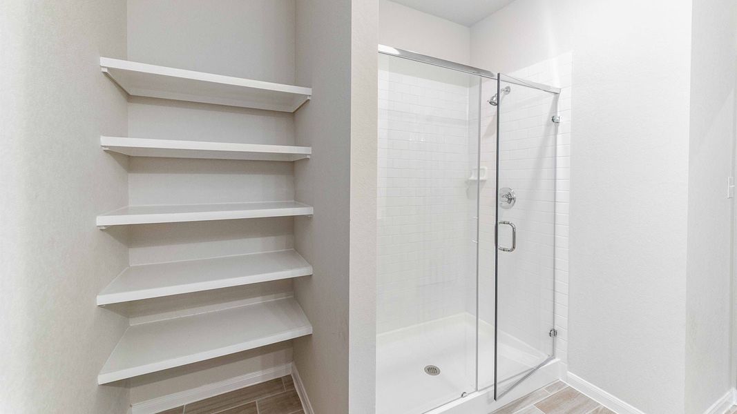 Spacious, unfurnished interior of a new home in Morgan Meadows, San Antonio (Image 38). Spacious, unfurnished interior of a new home in Morgan Meadows, San Antonio (Image 38).