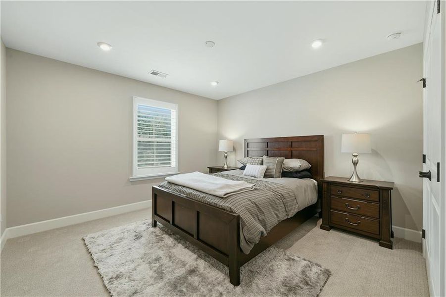 Furnished interior view inside a new home in , Atlanta (Image 35).