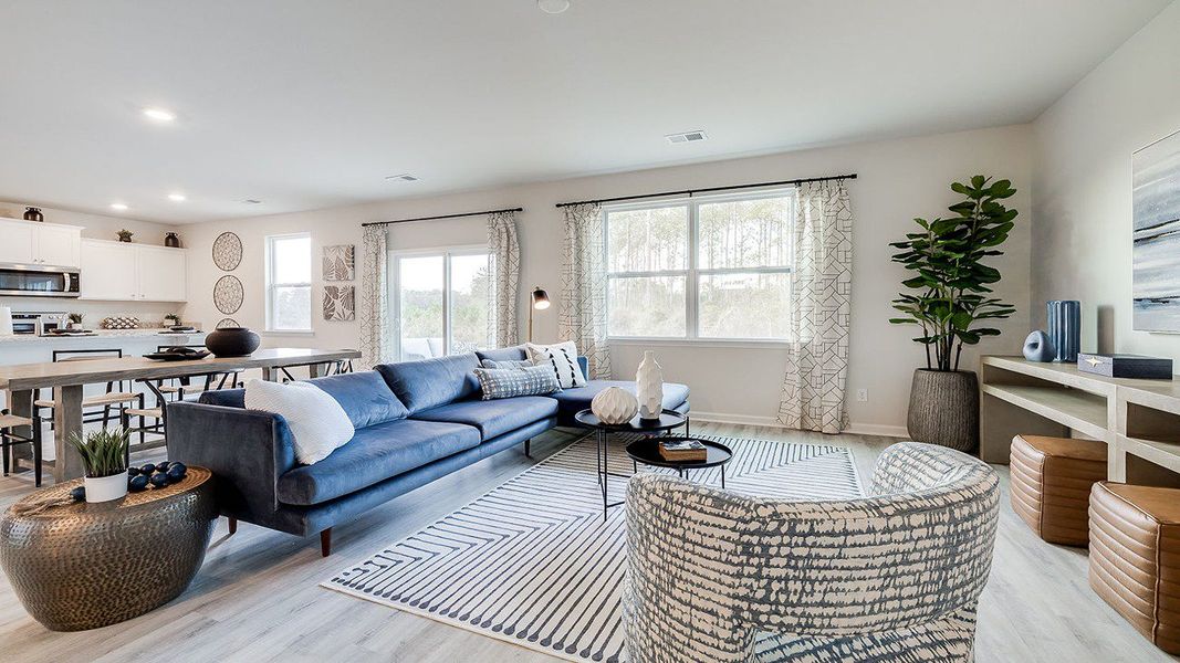Furnished interior view inside a new home in Cypress Landing, Hardeeville (Image 7).