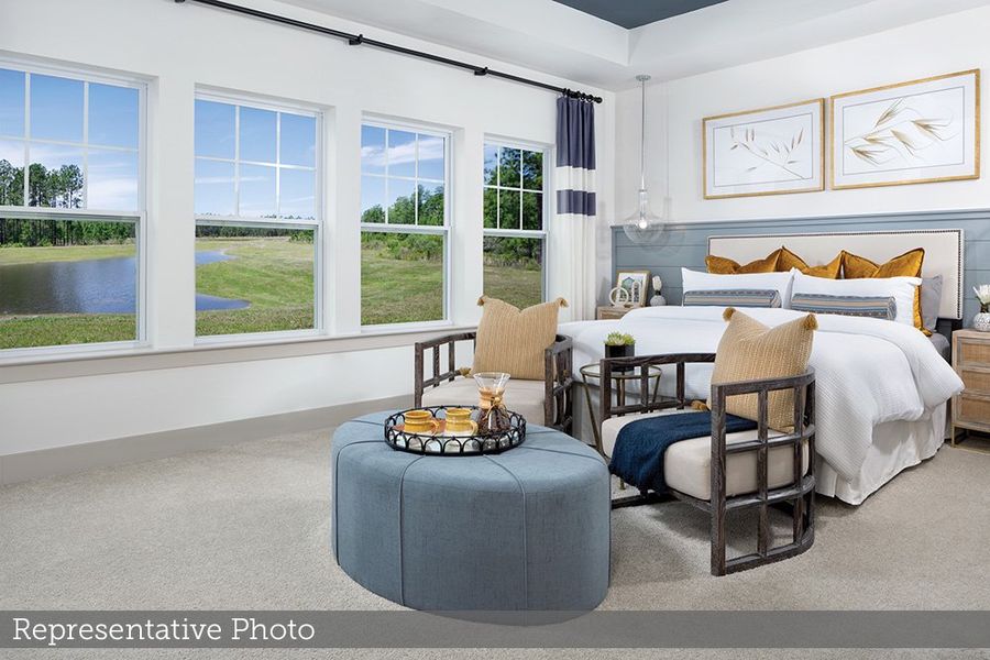 Furnished interior view inside a new home in Nexton - Midtown - The Village Collection, Summerville (Image 4).