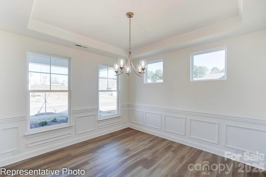 Spacious, unfurnished interior of a new home in Enclave at Riverdale, Huntersville (Image 14).