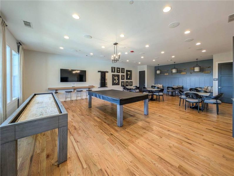 Furnished interior view inside a new home in , Canton (Image 15).