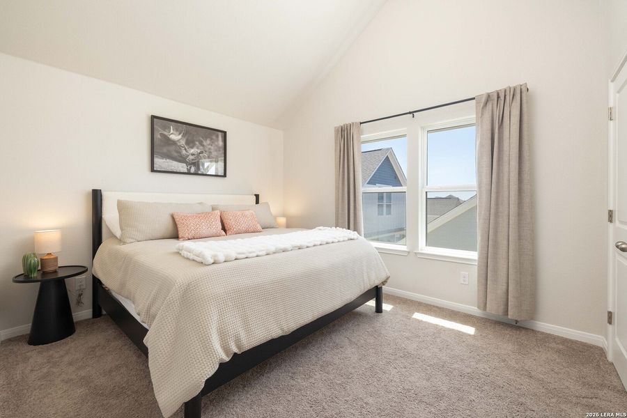 Furnished interior view inside a new home in , New Braunfels (Image 9).