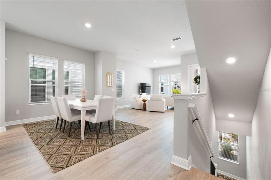 Furnished interior view inside a new home in , Sarasota (Image 39).