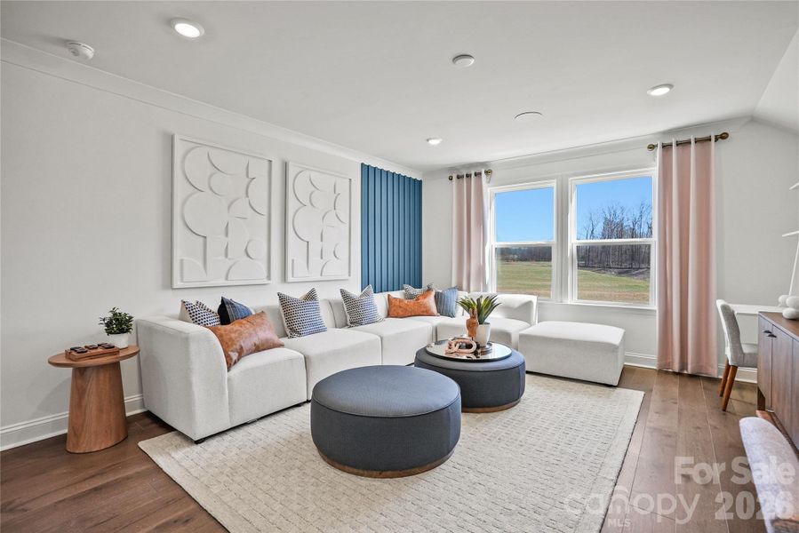 Furnished interior view inside a new home in Riverstone, Monroe (Image 15).