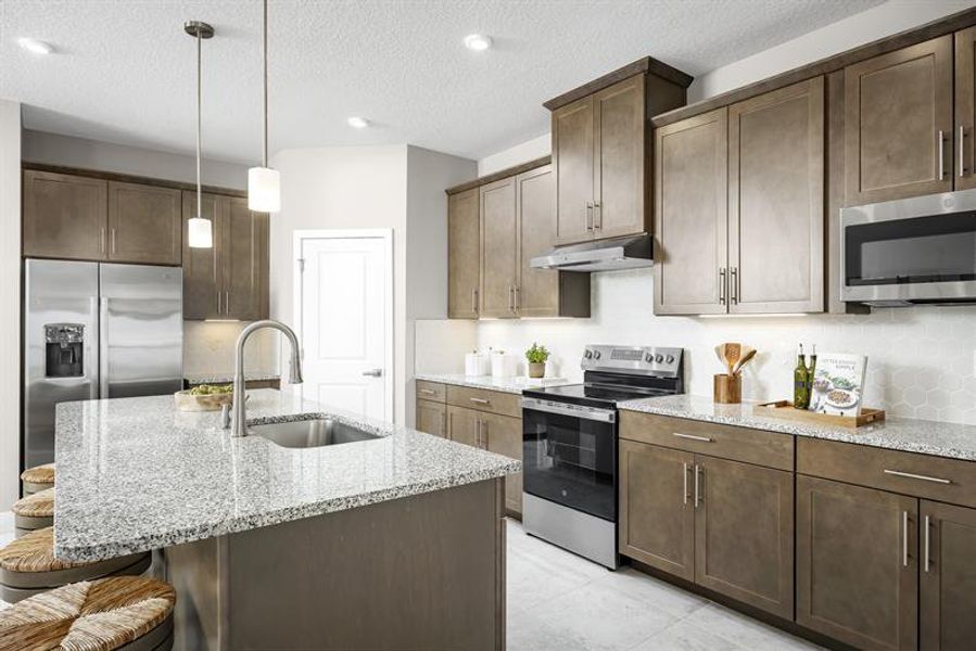 Representative furnished interior of a home built from the Grove by Ryan Homes in Malabar Springs, Palm Bay (Image 6).