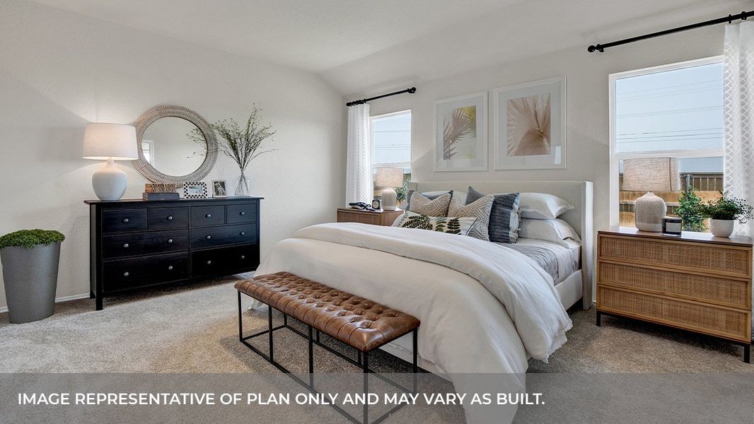 Furnished interior view inside a new home in Swenson Heights, Seguin (Image 18).