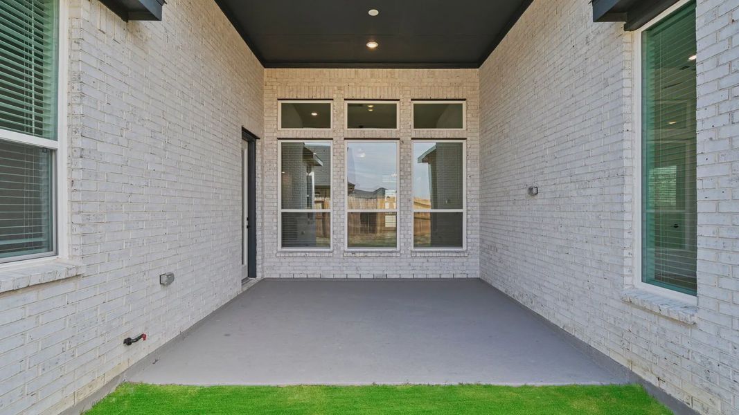Representative exterior details of a home built from the Summerton by Chesmar Homes in Elyson 50's, Katy (Image 3). Representative exterior details of a home built from the Summerton by Chesmar Homes in Elyson 50's, Katy (Image 3).