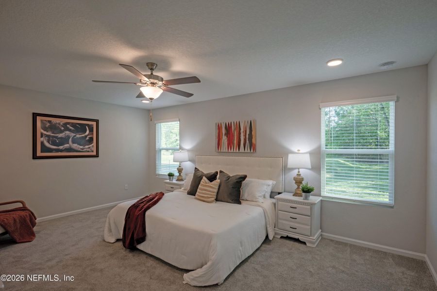 Furnished interior view inside a new home in , Jacksonville (Image 14).