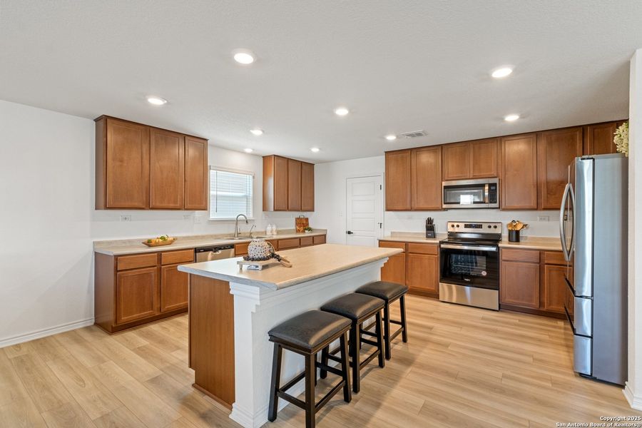 Furnished interior view inside a new home in Champions Landing, San Antonio (Image 11). Furnished interior view inside a new home in Champions Landing, San Antonio (Image 11).