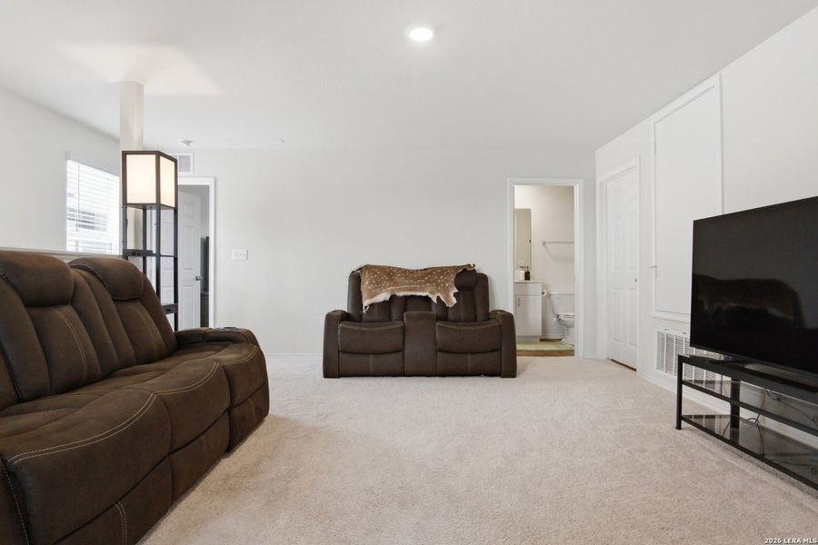 Furnished interior view inside a new home in Davis Ranch, San Antonio (Image 15).