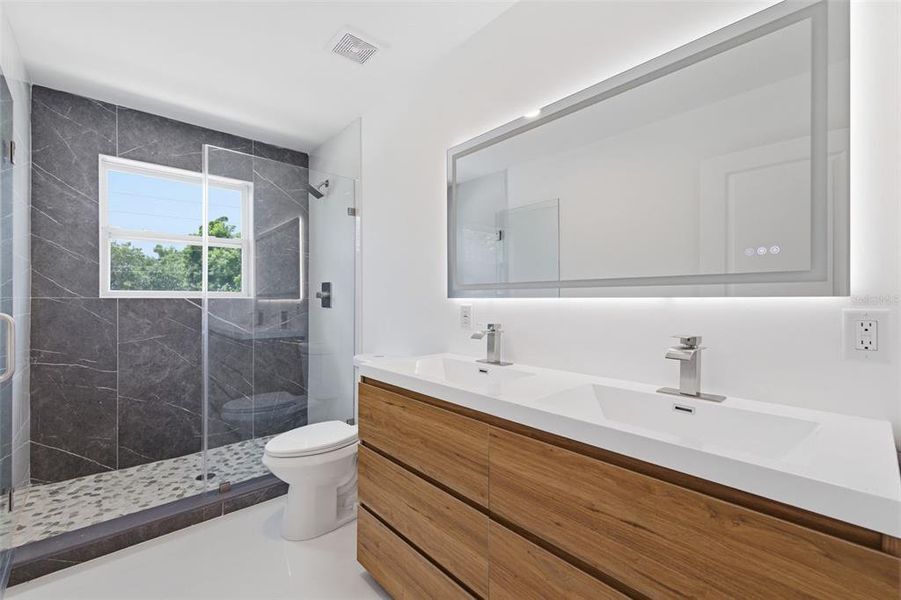 Furnished interior view inside a new home in , St. Petersburg (Image 12).