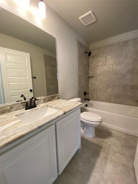 Bath 3 is an ensuite bathroom for bed 4