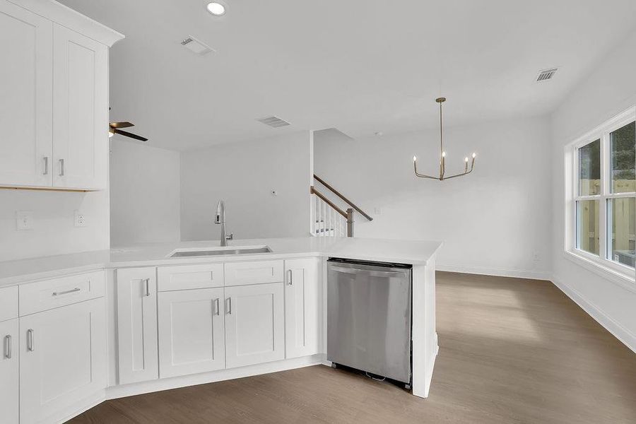 Furnished interior view inside a new home in , Ball Ground (Image 9).