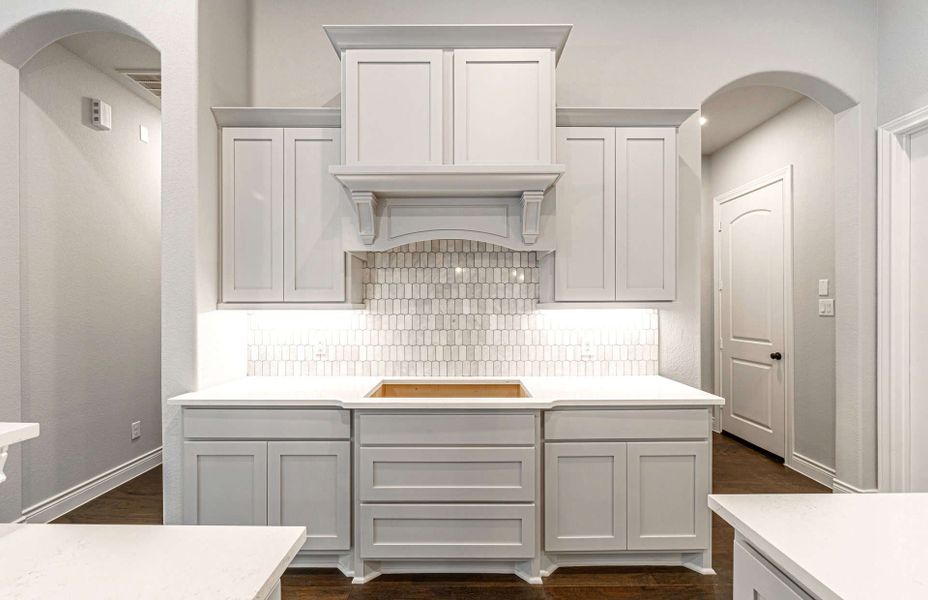 Representative furnished interior of a home built from the 3358 by Ravenna Homes in Artavia 70′, Conroe (Image 11).