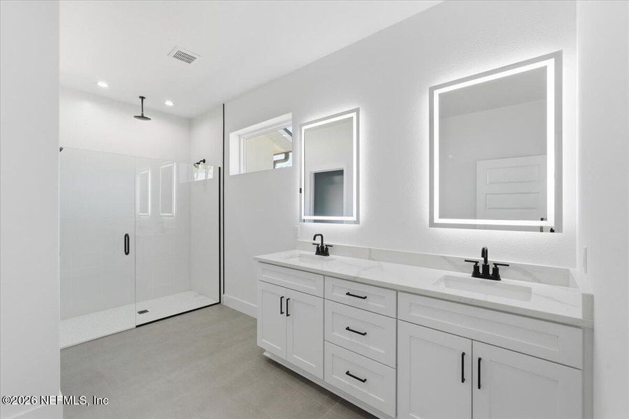 Furnished interior view inside a new home in , Palm Coast (Image 6). Furnished interior view inside a new home in , Palm Coast (Image 6).