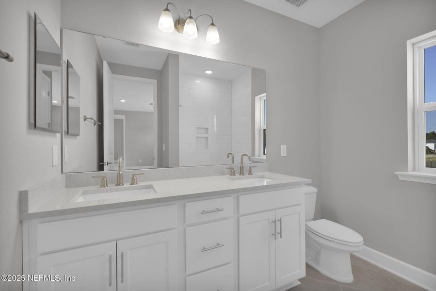 Furnished interior view inside a new home in Seabrook Village at Seabrook, Ponte Vedra (Image 9).