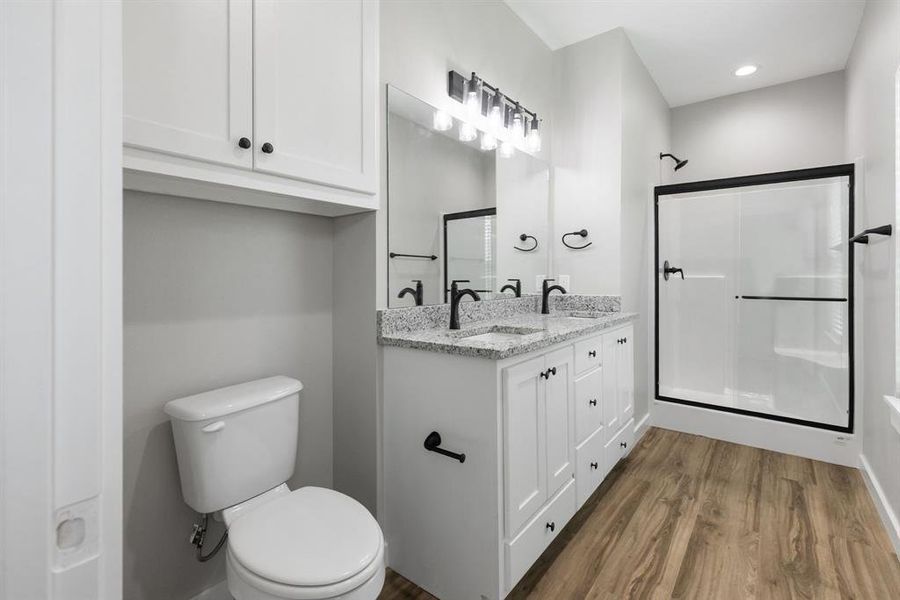 Furnished interior view inside a new home in , Sulphur Springs (Image 14). Furnished interior view inside a new home in , Sulphur Springs (Image 14).