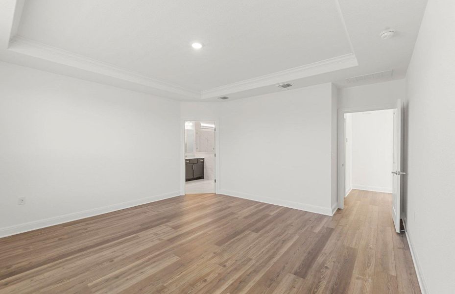 Spacious, unfurnished interior of a new home in Sun City Texas, Georgetown (Image 23). Spacious, unfurnished interior of a new home in Sun City Texas, Georgetown (Image 23).