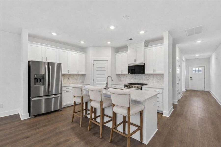 Furnished interior view inside a new home in The Coves at Lakes of Cane Bay, Summerville (Image 5).