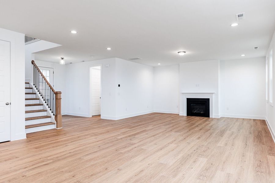 Spacious, unfurnished interior of a new home in High Grove Oaks, Fuquay Varina (Image 16).